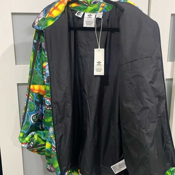 đź’šNWTđź’šADIDAS ORIGINALS x KERWIN FROST MENS KF JACKET. CROCODILE PRINT. SIZE:XL - Picture 6 of 7